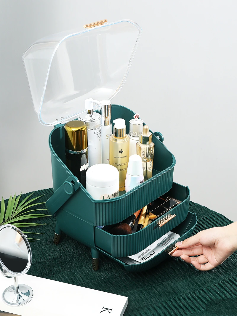 Make-up organizer box