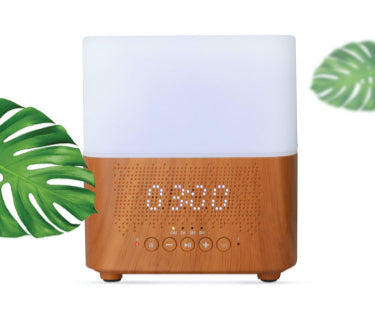 Electric Essential Oil Aroma Diffuser with Bluetooth Speaker