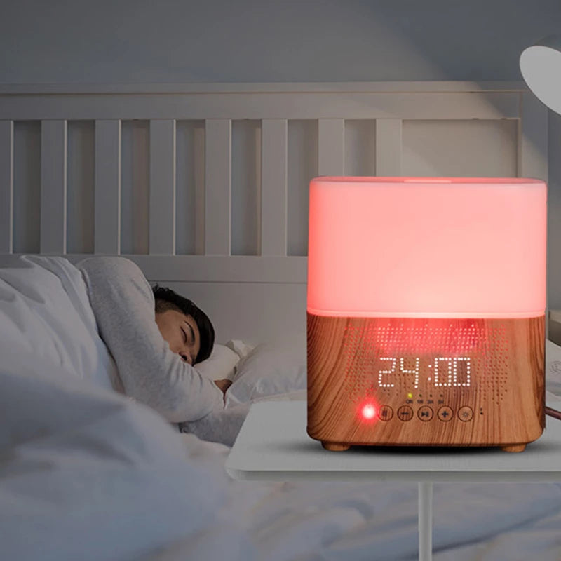 Electric Essential Oil Aroma Diffuser with Bluetooth Speaker